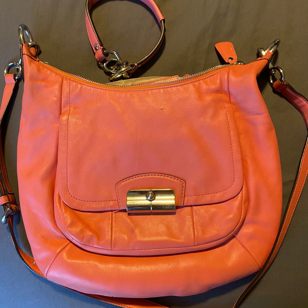 Coach Kristin leather hobo